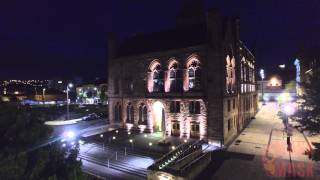 DerryLondonderry Night Aerials  Phantom 3 [upl. by Corbet]