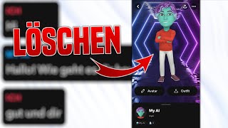 Snapchat MY AI löschen  entfernen Deutsch  Geht das [upl. by Llenahc543]