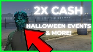 2X MONEY DISCOUNTS amp HALLOWEEN EVENTS GTA Online Weekly Update [upl. by Merriman17]