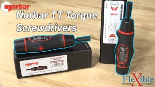 Norbar TT Torque Screwdrivers  Flexible Assembly Systems [upl. by Ailec]