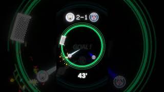 Manchester City vs PSG shorts football competition [upl. by Cazzie]