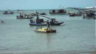 Praia do Mucuripe em Fortaleza [upl. by Elsey]