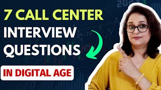 7 Call Center Interview Questions and Answers  Contact Center Interview Questions [upl. by Galer890]