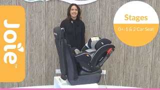 Joie Stages 0 1 amp 2 Car Seat Quick Features Video  Direct2Mum [upl. by Hjerpe]