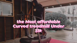 The Most Affordable Curved Treadmill  Signature Fitness SFS2 Sprint Demon Curved Treadmill Review [upl. by Gnol]