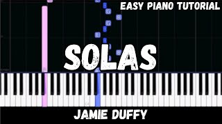 Jamie Duffy  Solas Easy Piano Tutorial [upl. by Babette]