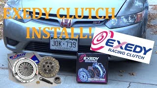 0611 Civic Si Clutch Replacement [upl. by Noremac]