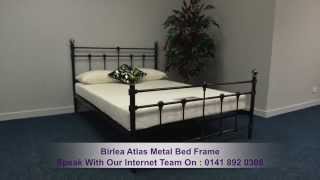 Birlea Atlas Metal Bed Frame [upl. by Cirnek8]