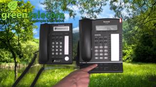 Clearing message light on Panasonic business handsets [upl. by Martinez]