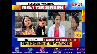 Govt school teacher in Meghalaya initiate indefinite hunger strike [upl. by Wil]