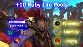 Lava Burst Spamming  Elemental Shaman PvE  WoW DF S4 [upl. by Courtnay]