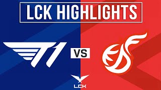 T1 vs KDF Highlights ALL GAMES  LCK 2024 Spring  T1 vs Kwangdong Freecs [upl. by Georas162]