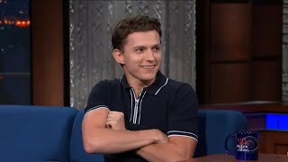 tom holland switching to an american accent for 6 minutes and 10 seconds [upl. by Ledua47]