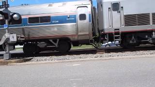 Amtrak Trains Ashland VA [upl. by Jillana]