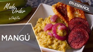 Como Hacer Mangu Dominicano  Recetas Dominicanas  A La Orden  Chef Zee Cooks [upl. by Burn667]