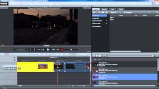 Magix Video Pro X  Feinschnitt [upl. by Nosmoht]