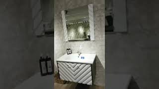 MEUBLE salle de bain ANTHRACITE BRILLANT [upl. by Siva]