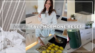 FALL HORMONE RESET What You Need to Know 🍂✨🍁 [upl. by Nibas]