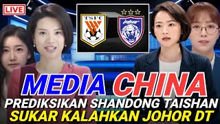 LIVE JDT VS SHANDONG TAISHAN ‼️JDT JADI SOROTAN MEDIA CHINA [upl. by Boniface]