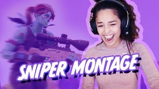 Snipe Montage 3  Valkyrae Fortnite Highlights [upl. by Geraldine]