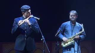 FLUTE amp SAX  SUDHIRR amp ANAND  Live Performance [upl. by Eelsnia]