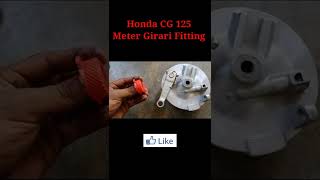 💥How to properly fit the meter weel girari in honda cg 125💥by taimoor baloch [upl. by Lekzehcey688]