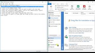 How to export a Translation memory in trados 2017 [upl. by Ramu606]