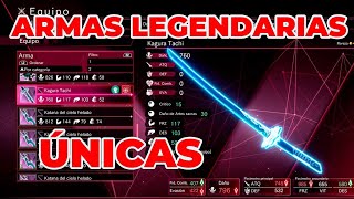 Sword Art Online Last Recollection Como Conseguir Armas Legendarias Unicas [upl. by Hayton]