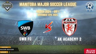 November 13th WSF Div 1 SWB FC vs Ak Academy [upl. by Livvie]