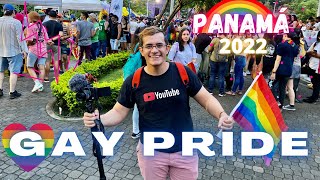 Así fue el GAY Pride en Panamá 2022  LGBT  Cristian Robles [upl. by Attennot]