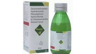 Bruzen Syrup Dextromethorphan Hydrobromide Phenylephrine Hydrochloride Chlorpheniramine Maleat Syrup [upl. by Shushan]