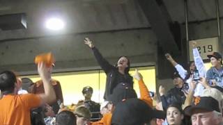 Steve Perry sings Lights at Game 2 of the 2010 World Series [upl. by Latta]