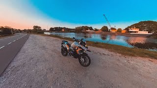 RAW PERFECT EVENING RIDE  JEKILL amp HYDE EXHAUST  BMW R 1250 GS  MOTO ASMR  IMMERSIVE POV 4K [upl. by Alyss]