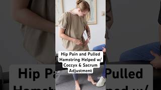 Hip Pain amp Pull Hamstring Helped with Spicy Coccyx and S1 adjustment Shorts [upl. by Lim]