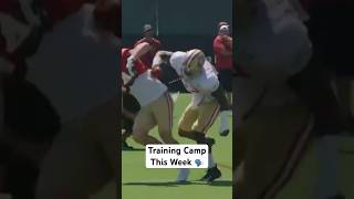 Pads start popping this week at 49ersCamp ⛺️👀 49ers [upl. by Tound]