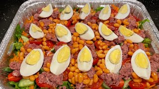 RICH AND TASTY GHANA SALAD  TIPS TO MAKING DELICIOUS SALAD [upl. by Gnak]