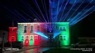 Lasershow Lichtwandeling Aardenburg 2023 [upl. by Aziza]