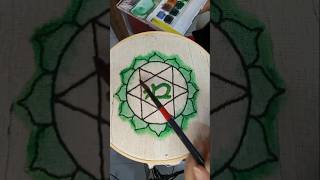 Anahata chakra embroidery anahata chakracorazon hechoamano bordado music [upl. by Laryssa]