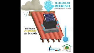 ITH propose lextracteur dair solaire TECH SOLAR REFRESH [upl. by Elyad]