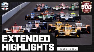 Extended Race Highlights  2024 Indianapolis 500 at Indianapolis Motor Speedway  INDYCAR SERIES [upl. by Sirrep]