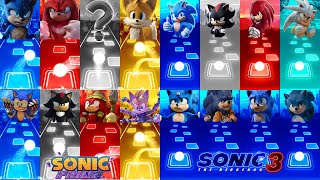 All Characters MegaMix  Sonic The Hedgehog 🔴 Knuckles 🔴Shadow 🔴 Tails 🔴 Sonic Prime 🔴 Ugly Sonic [upl. by Acyre]