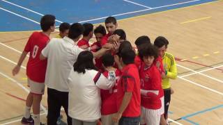 Andebol SL BENFICA 24  19 SPORTING CP INFANTIS  Apuramento Encontro Nacional  22042017 [upl. by Quintilla]