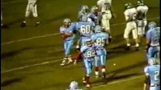 2003 Brad Robbins Huge TD Pass to Cagle Juhan vs Clintwood [upl. by Livvie]