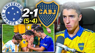 CRUZEIRO 2  BOCA JUNIORS 1  REACCION PICANTE  Copa Sudamericana 2024  Toto Bordieri [upl. by Raviv]