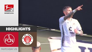 St Pauli Marche On  1 FC Nürnberg  FC St Pauli 02  Highlights  MD26  Bundesliga 2 202324 [upl. by Wallas]