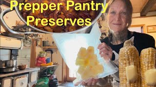 What I Preserved in a Week Garden Fresh and Local Winter Prepper Pantry [upl. by Most]