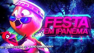 BEAT FESTA EM IPANEMA  Eu quero festa eu quero samba FUNK REMIX by senhordart [upl. by Lilak]