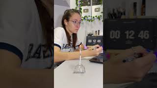 vela estilosa 🤌 estudos estudecomigo direito vlog daily aesthetic faculdade velas [upl. by Knarf]