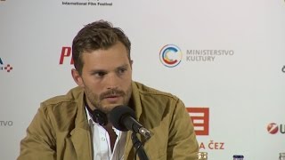 Jamie Dornan  Anthropoid Press Conference 090715 [upl. by Ravid]