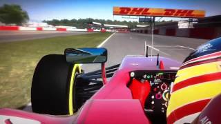 F1 2012  Silverstone Hotlap  Ferrari F2012 [upl. by Luz263]